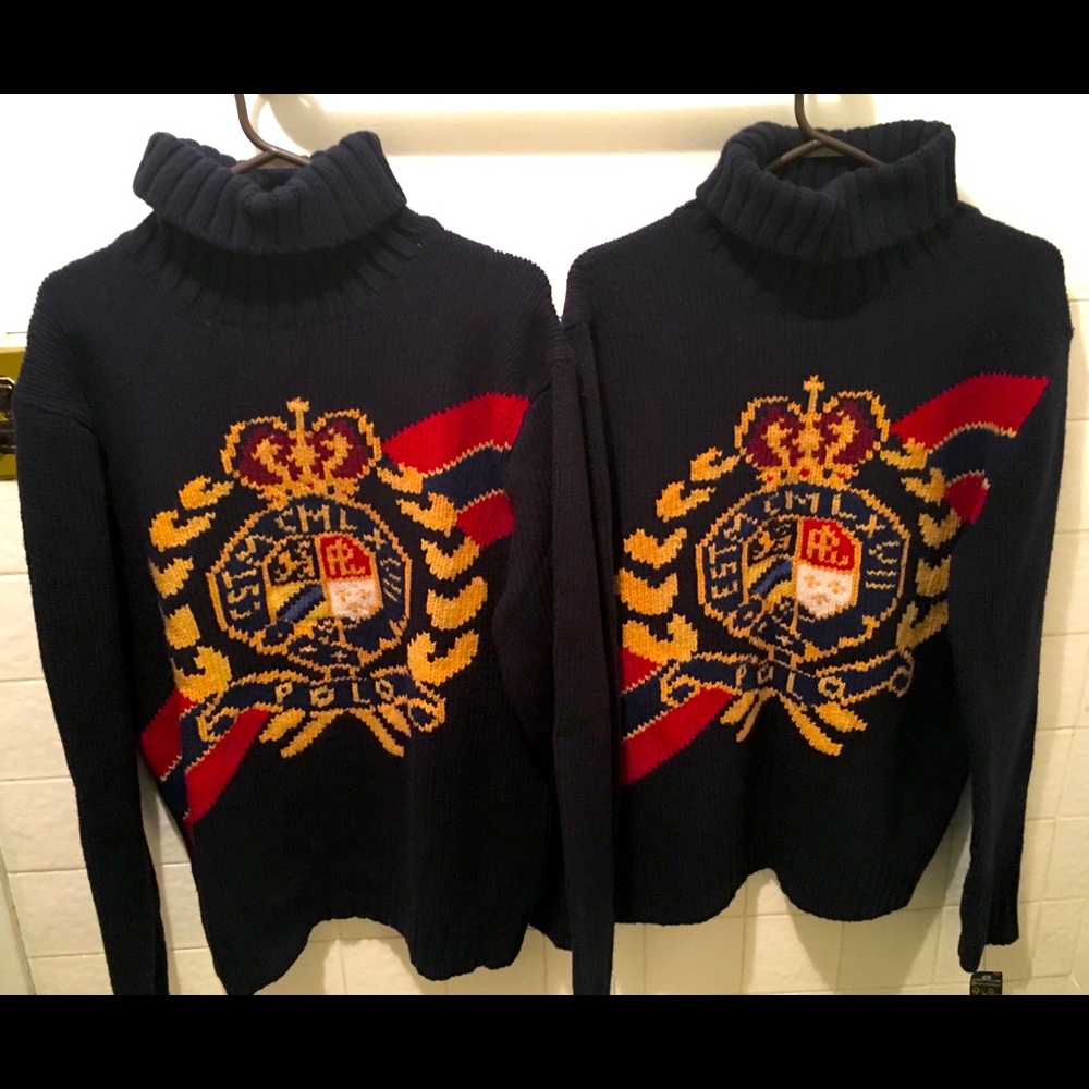 Polo crest sweater (sold individually)